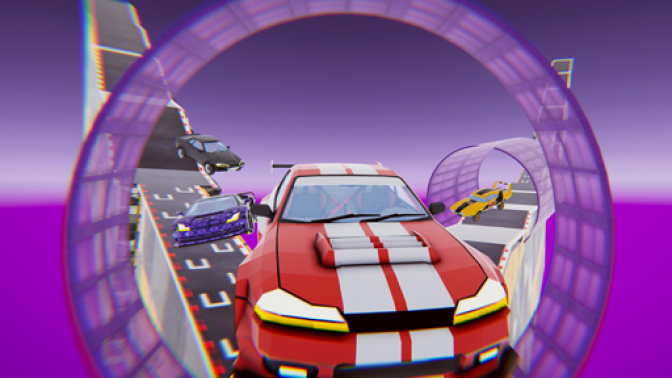 Elon Cars : Online Sky Stunt