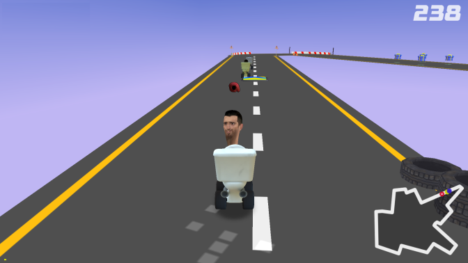 Skibidi Toilet Racer