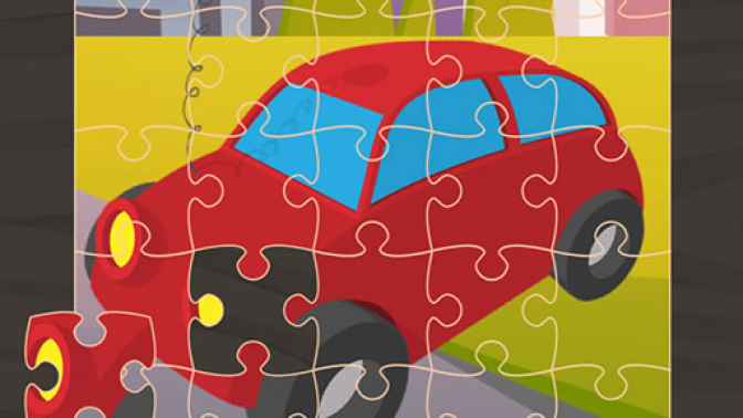 Toy Car Jigsaw