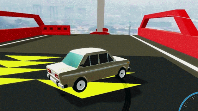 Turbo Cars: Pipe Stunts
